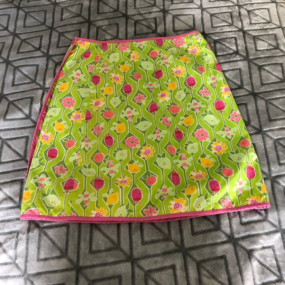 🌴 Vintage Lilly Pulitzer reversible wrap skirt 🌴